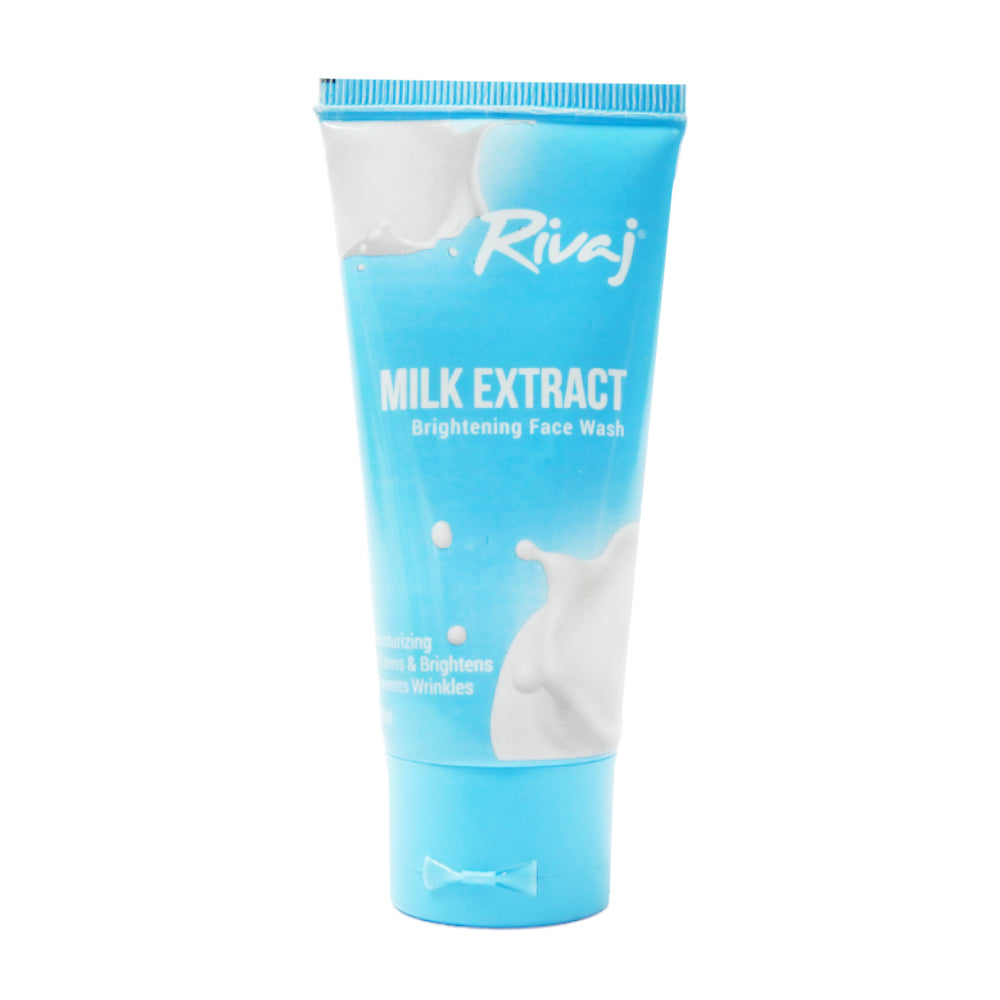 RIVAJ MILK EXTRACT BRIGHTENING FACE WASH 50ML Default Title - MamasJan skincare