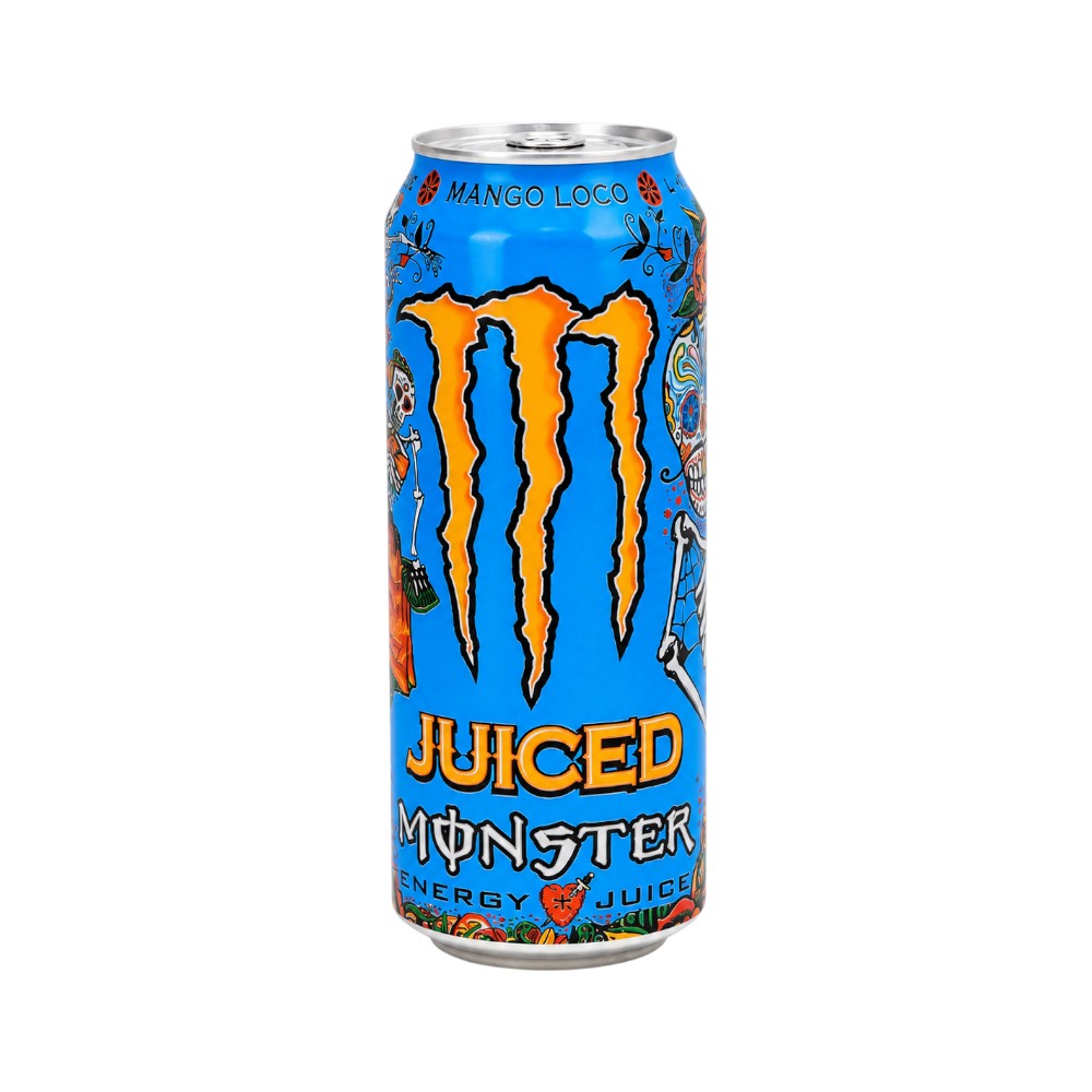 MONSTER ENERGY DRINK MANGO LOCO 500 ML Default Title - MamasJan GroceryFoods