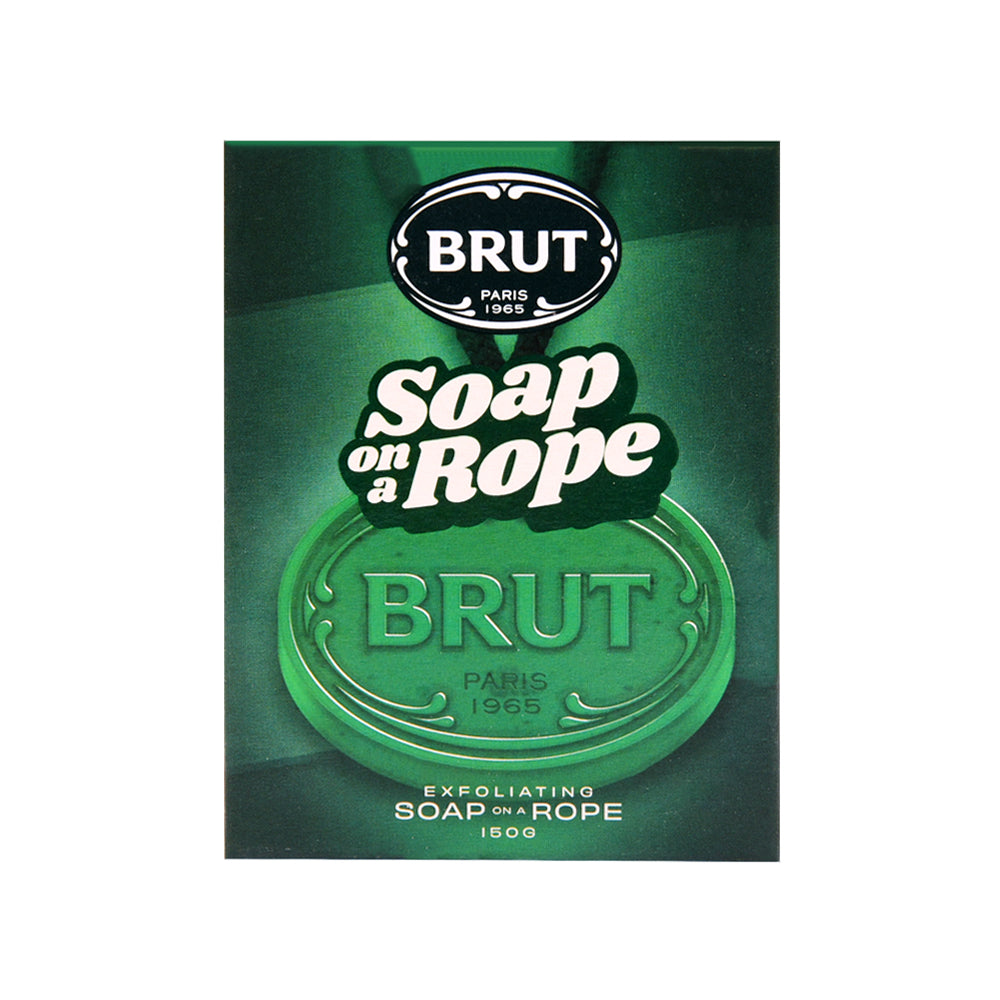 BRUT SOAP EXFOLIATING ON A ROPE 150 GM Default Title - MamasJan skincare