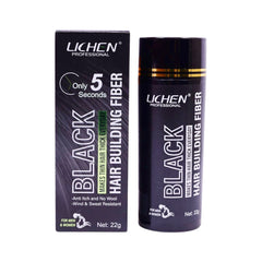 LICHEN HAIR BUILDING FIBER BLACK 22GRM Default Title - MamasJan haircare