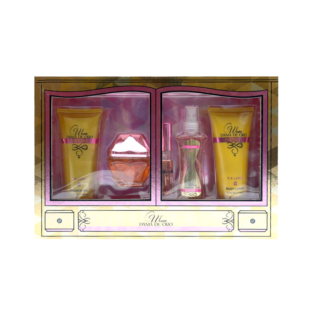 IR V.V LOVE PACO RABANNE LADY MILLION 5PC GIFT SET 2025 7718 Default Title - MamasJan Perfume