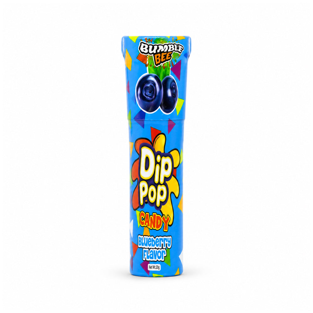 BUMBLE BEE DIP POP CANDY BLUEBERRY 20 GM Default Title - MamasJan Grocery Food