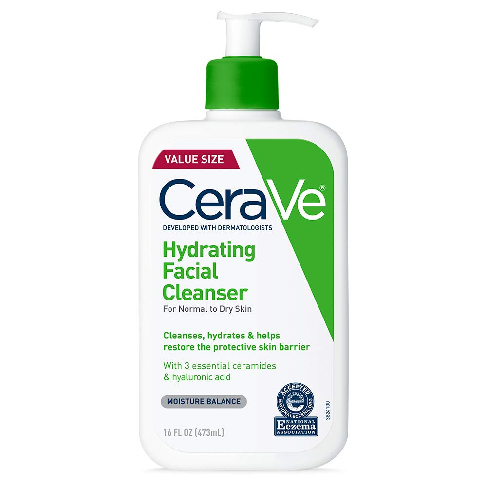 Cerave Cream Cleanser Hydrating Cleanser Normal To Dry Skin 473Ml