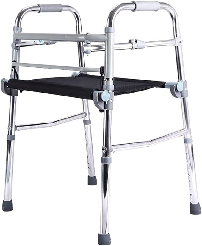 Multifunctional Walker With Seat Height Adjustable Lightweight Aluminium Mobility Aid For Seniors - The Healthcare Shop Pakistan