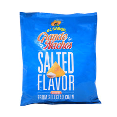 EL SABOR GRANDE NACHOS CHIPS SALTED 200 GM Default Title - MamasJan GroceryFoods