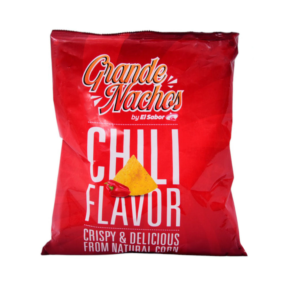 EL SABOR GRANDE NACHOS CHIPS CHILI 200 GM Default Title - MamasJan GroceryFoods