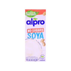 ALPRO MILK SOYA WITH ESSENTIAL NUTRIENTS NO SUGAR 1LTR Default Title - MamasJan GroceryFoods