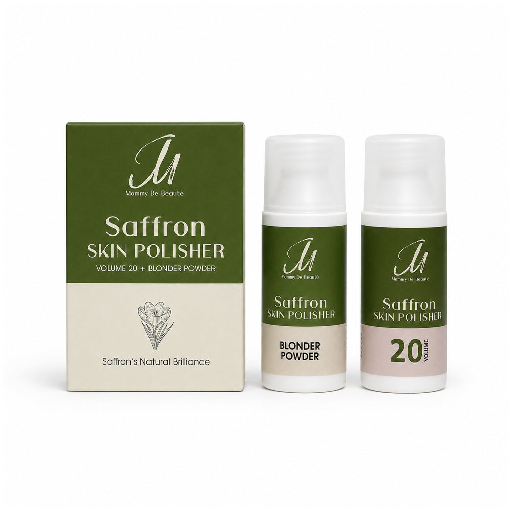 SAFFRON SKIN POLISHER VOLUME 20 + BLONDER POWDER 50 ML Default Title - MamasJan Makeup