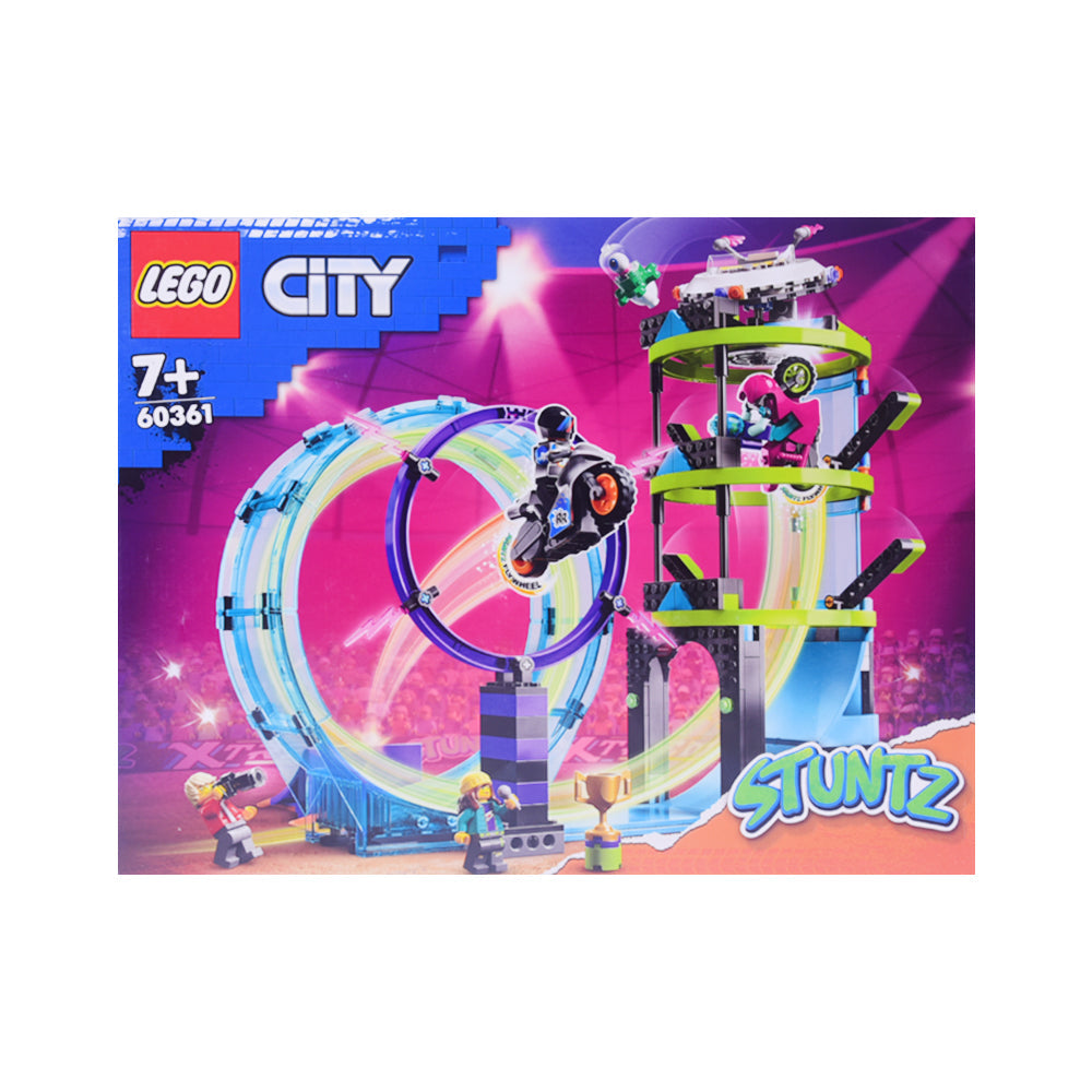 60361 LEGO CITY ULTIMATE STUNT RIDERS CHALLENGE BLOCKS Default Title - MamasJan Toys