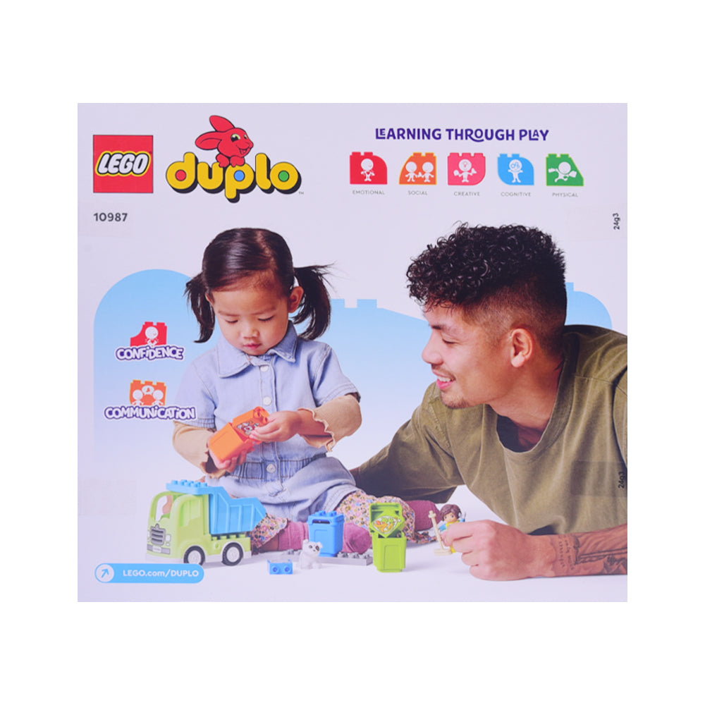 10987 LEGO DUPLO RECYCLING TRUCK BLOCKS Default Title - MamasJan Toys