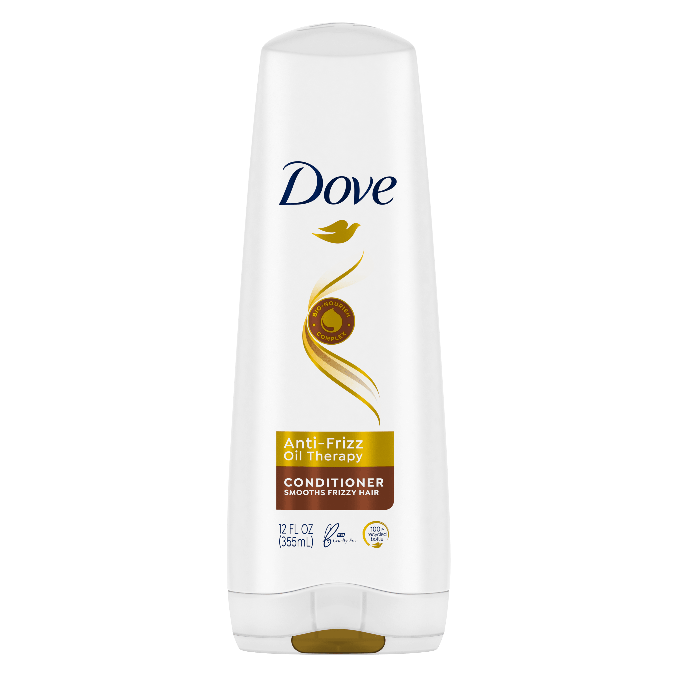Dove Anti Frizz Oil Therapy Conditioner 355Ml