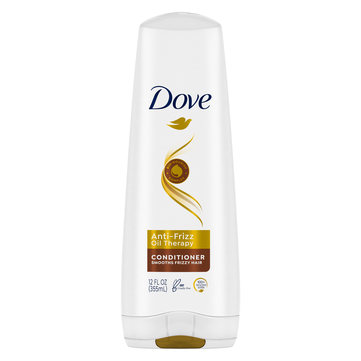 Dove Anti Frizz Oil Therapy Conditioner 355Ml