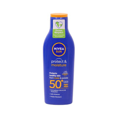 NIVEA SUN LOTION PROTECT & MOISTURE SPF 50+ 200 ML Default Title - MamasJan skincare