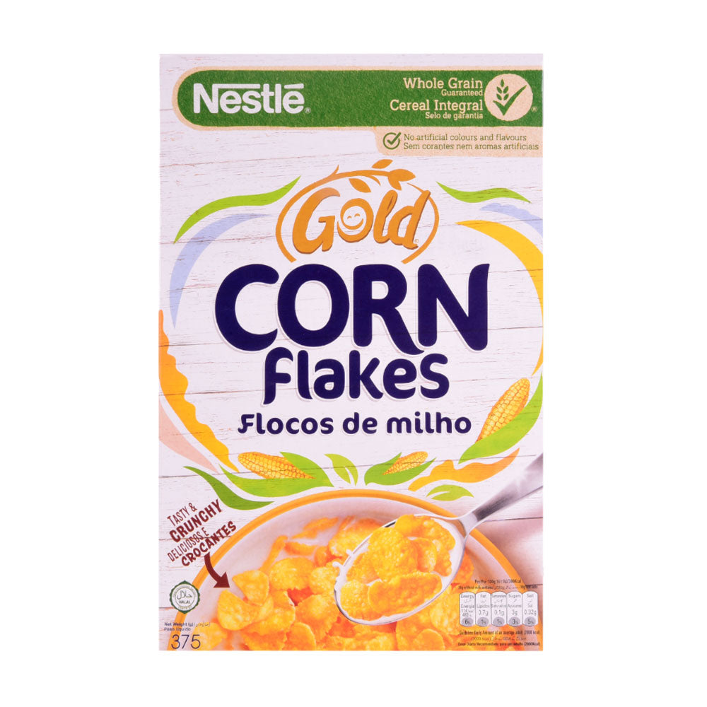 NESTLE GOLD CORN FLAKES CEREAL 375 GM Default Title - MamasJan Grocery