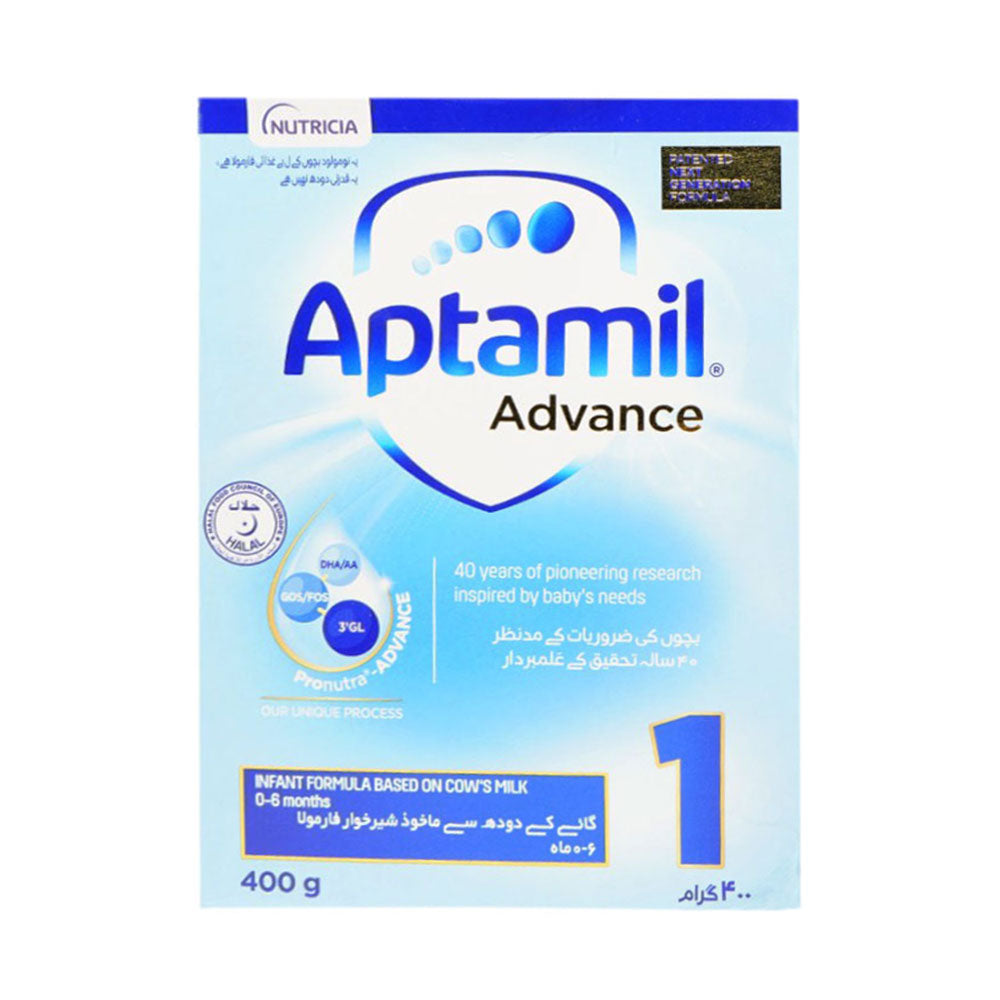 APTAMIL ADVANCE 1 MILK SOFT PACK 400 GM Default Title - MamasJan Grocery
