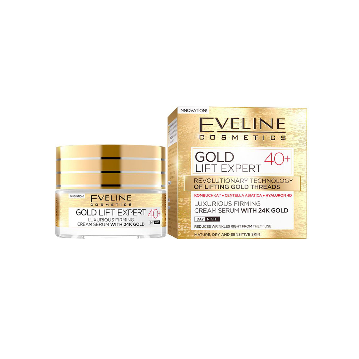 EVELINE GOLD LIFT EXPERT 40 LUXURIOUS FIRMING DAY AND NIGHT Default Title - MamasJan skincare