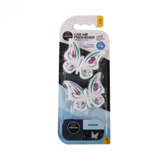 AROMA CAR AIR FRESHENER DOUBLE BUTTERFLY OCEAN Default Title - MamasJan Grocery Nonfood