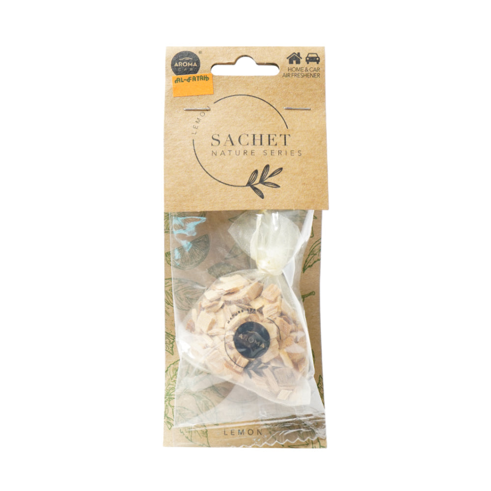 AROMA CAR NATURE BAG LEMON 12.5GM Default Title - MamasJan Grocery Nonfood