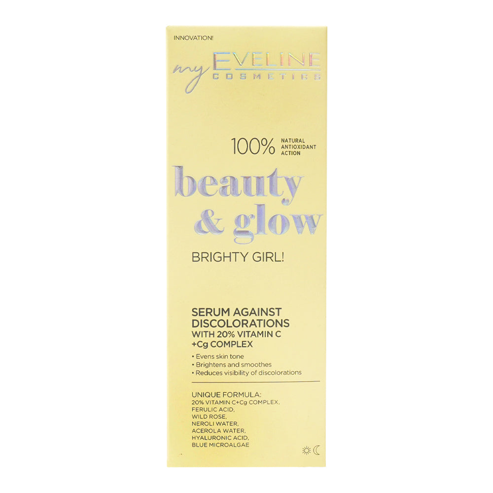 EVELINE BEAUTY & GLOW SERUM AGAINST DISCOLORATIONS 18ML Default Title - MamasJan skincare