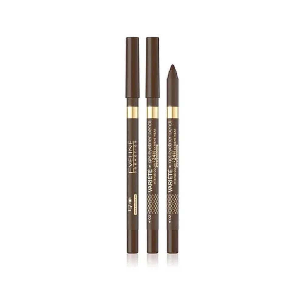 EVELINE VARIETE GEL EYELINER PENCIL 12 SILVER - MamasJan Makeup