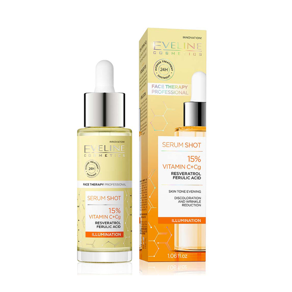 EVELINE SERUM SHOT 15% VITAMIN C+CG 30ML Default Title - MamasJan skincare