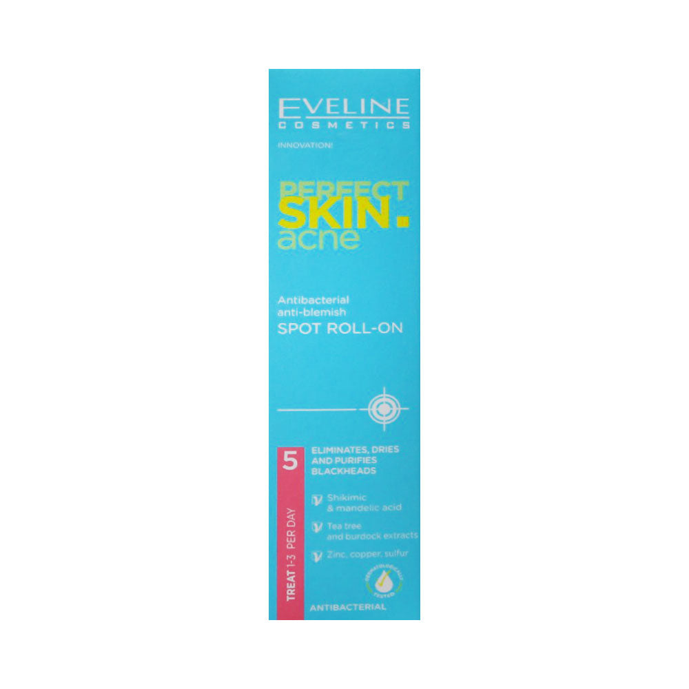 EVELINE PERFECT SKIN ACNE SPOT ROLL ON 15ML Default Title - MamasJan skincare