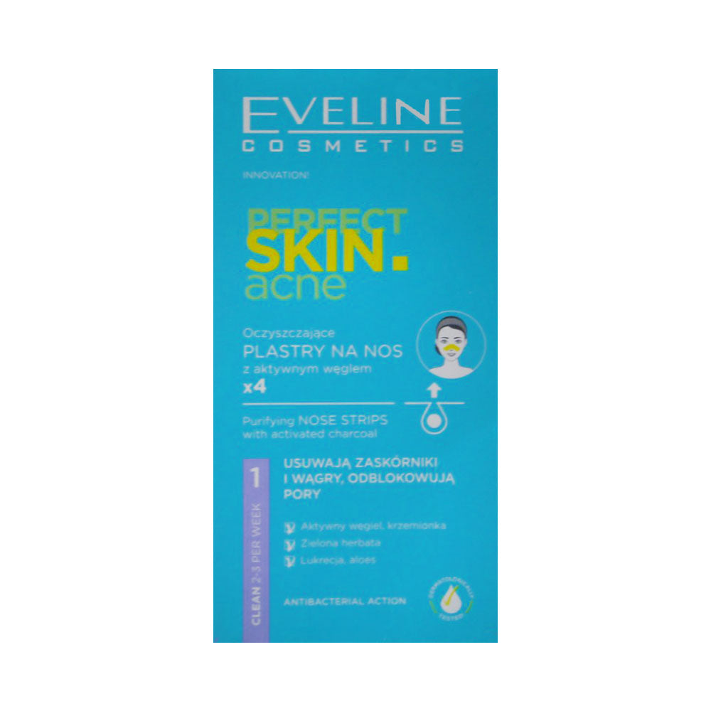 EVELINE PERFECT SKIN ACNE PURIFYING NOSE STRIP 4PCS Default Title - MamasJan skincare