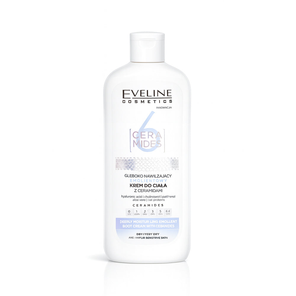 EVELINE DEEPLY MOISTURIZING, EMOLLIENT BODY CREAM WITH 6 CER Default Title - MamasJan skincare