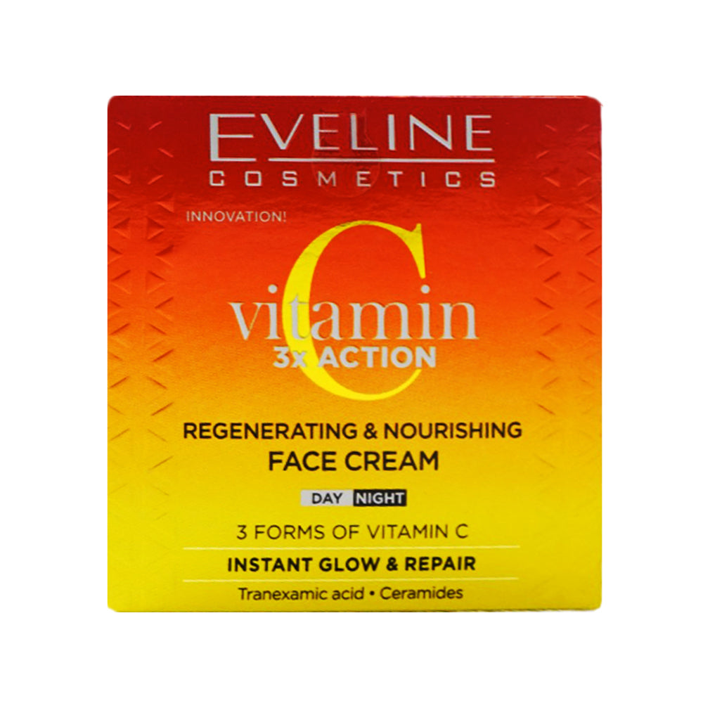 EVELINE VITA C 3 X ACTION REGENERATING & NOURISHING FACE CRE Default Title - MamasJan skincare