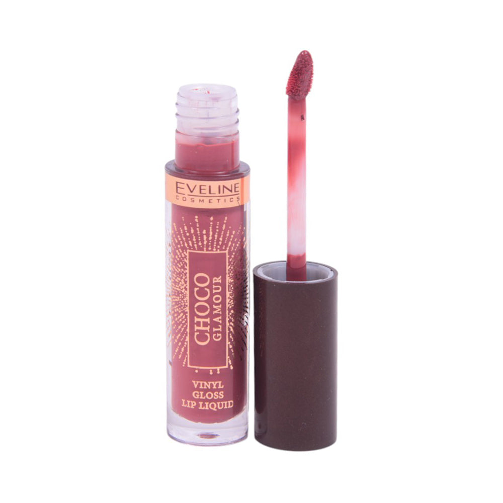 EVELINE CHOCO GLAMOUR VINYAL GLOSS LIP LIQUID 4.5ML 3 - MamasJan Makeup