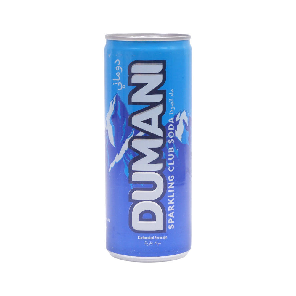 DUMANI SPARKING CLUB SODA CAN 250 ML Default Title - MamasJan Grocery Food