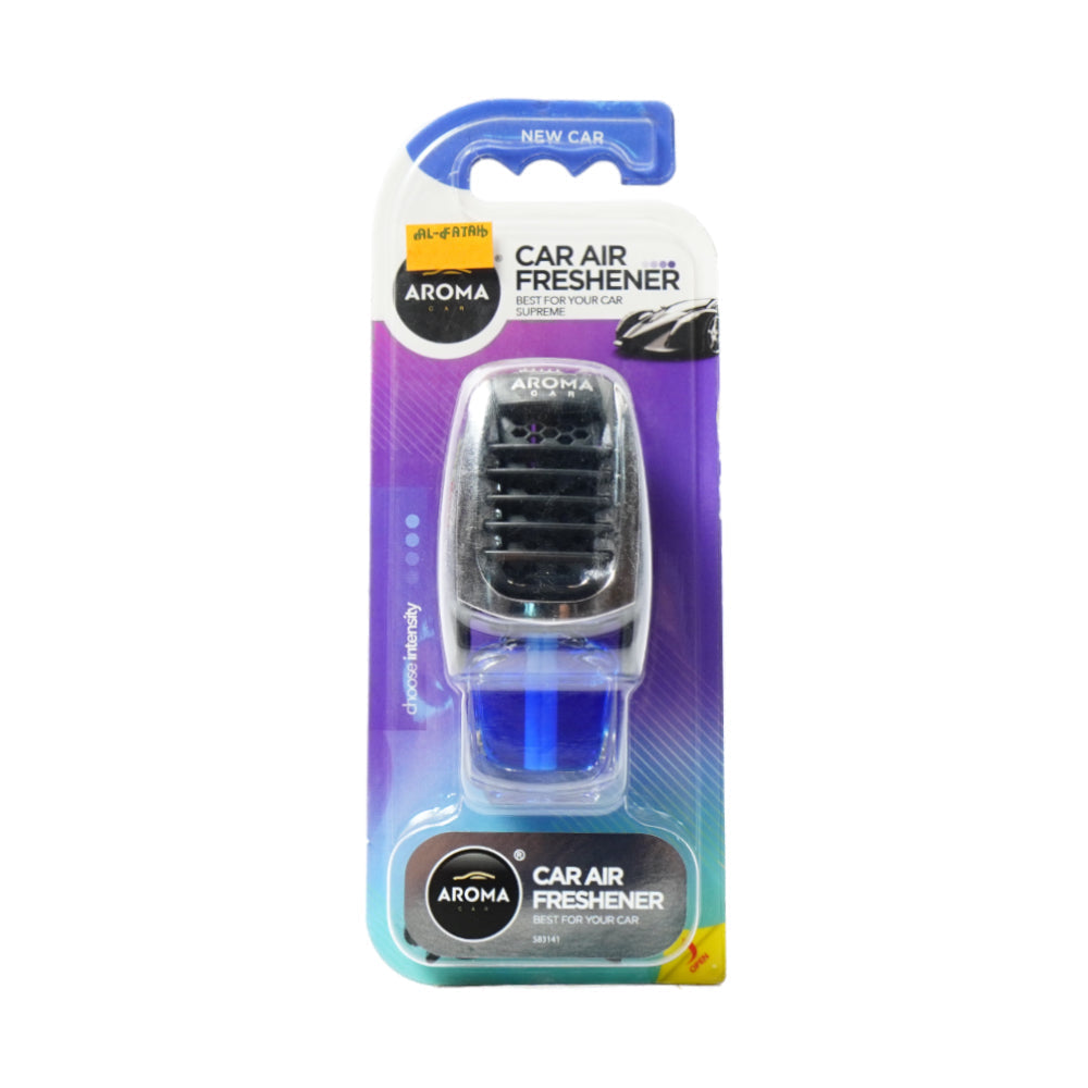 AROMA CAR AIR FRESHENER SUPREME NEW CAR 7ML Default Title - MamasJan Grocery Nonfood