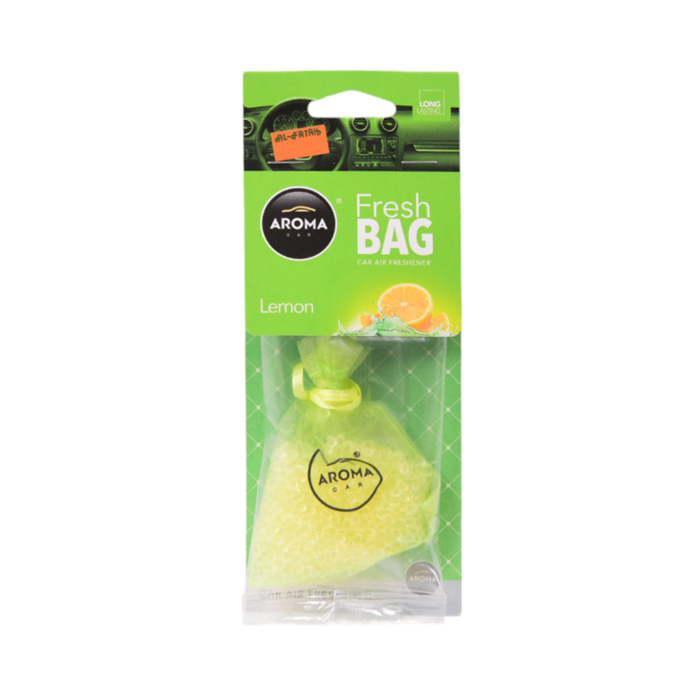 AROMA CAR PREMIUM FRESH BAG AIR FRESHENER LEMON Default Title - MamasJan Grocery Nonfood