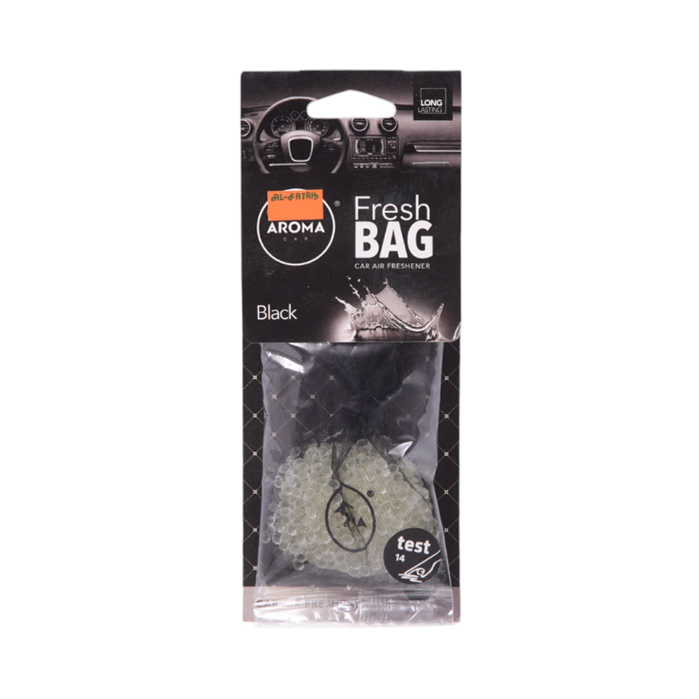 AROMA CAR PREMIUM FRESH BAG AIR FRESHENER BLACK Default Title - MamasJan Grocery Nonfood