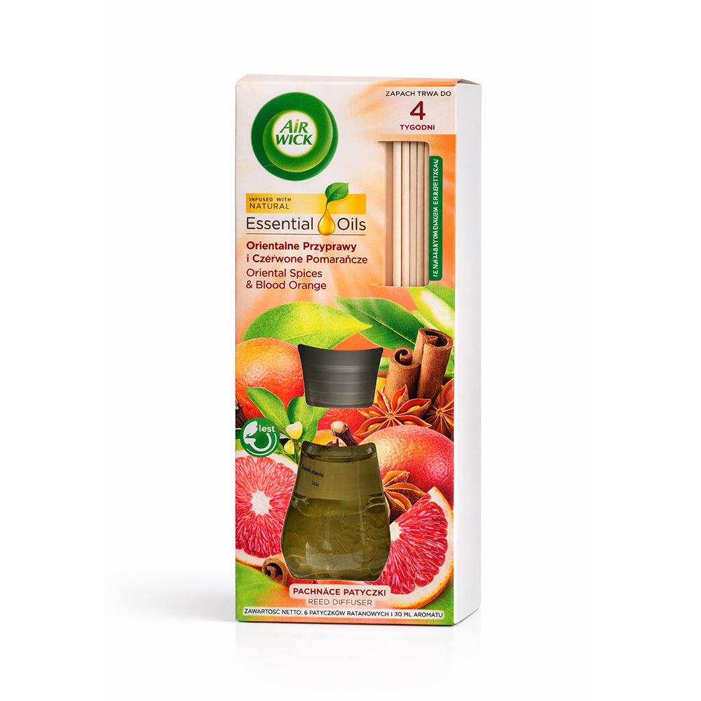 AIR WICK AIR FRESHENER ORIENTAL SPICES & BLOOD ORANGE 30 ML Default Title - MamasJan Grocery Non Foods