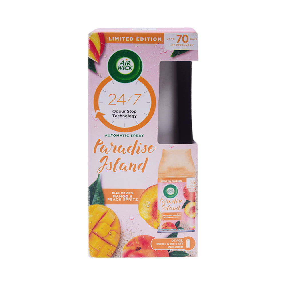 AIR WICK AIR FRESHNER WITH MACHINE PARADISE ISLAND 250 ML Default Title - MamasJan Grocery Nonfood