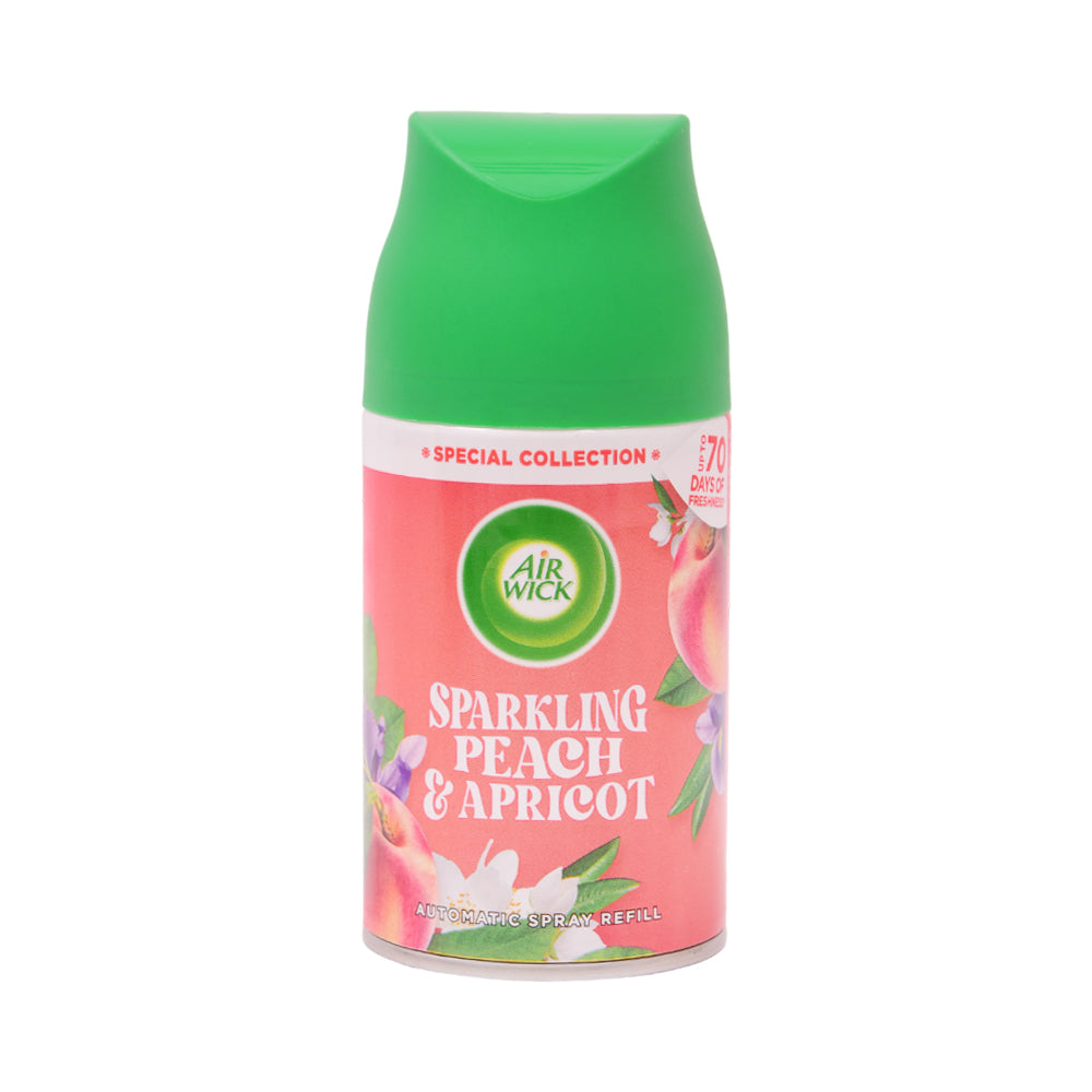 AIR WICK SPARKLING PEACH & APRICOT AUTOMATIC REFILL 250 ML Default Title - MamasJan Grocery Nonfood