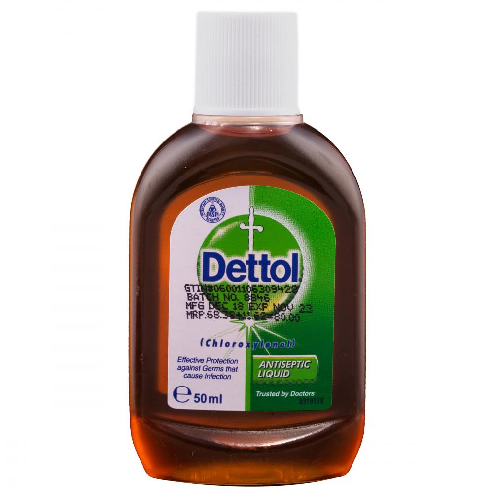 DETTOL LIQUID ANTISEPTIC 50 ML Default Title - MamasJan Grocery Nonfood