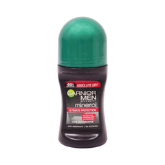 GARNIER MEN MINERAL ROLL ON ABSOLUTE DRY 48H 50 ML Default Title - MamasJan perfumes