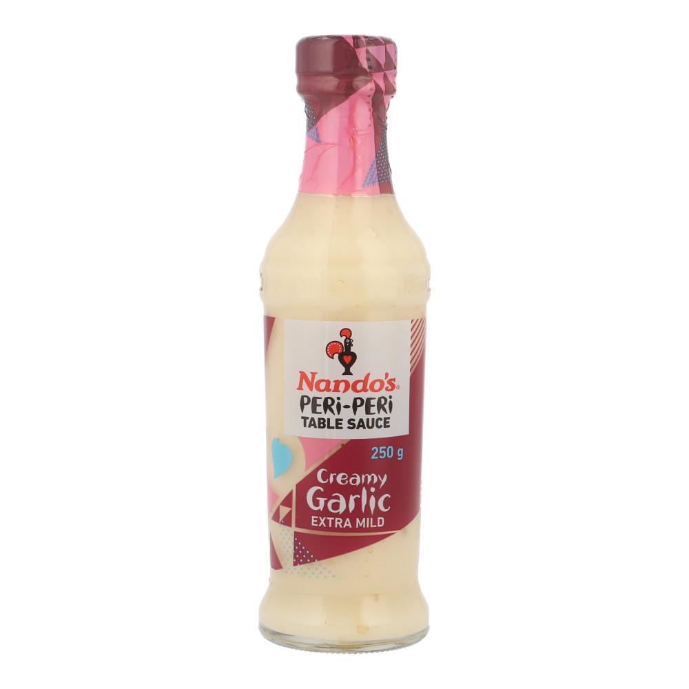 NANDOS PERI PERI SAUCE CREAMY GARLIC X-MILD 250 GM Default Title - MamasJan Grocery