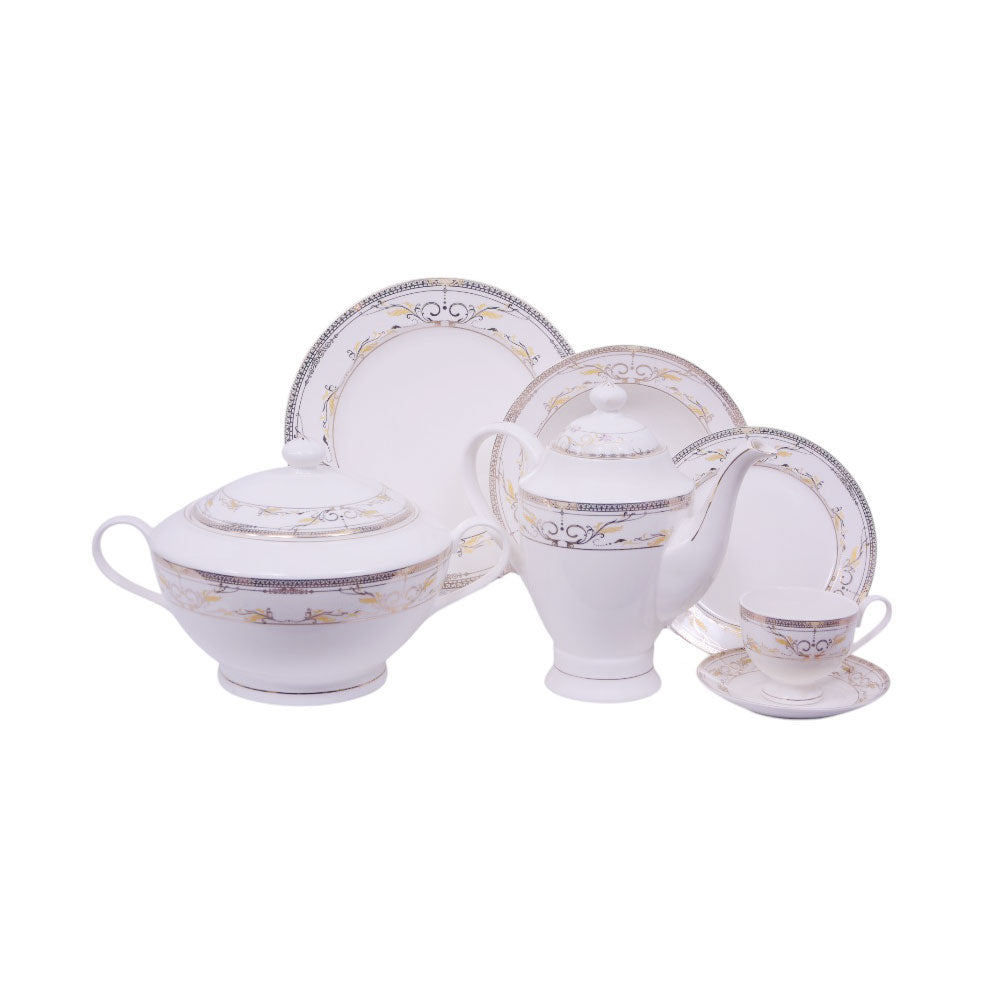 DINNER SET 85PC ROYAL BISTRO YS15167 Default Title - MamasJan Crockery