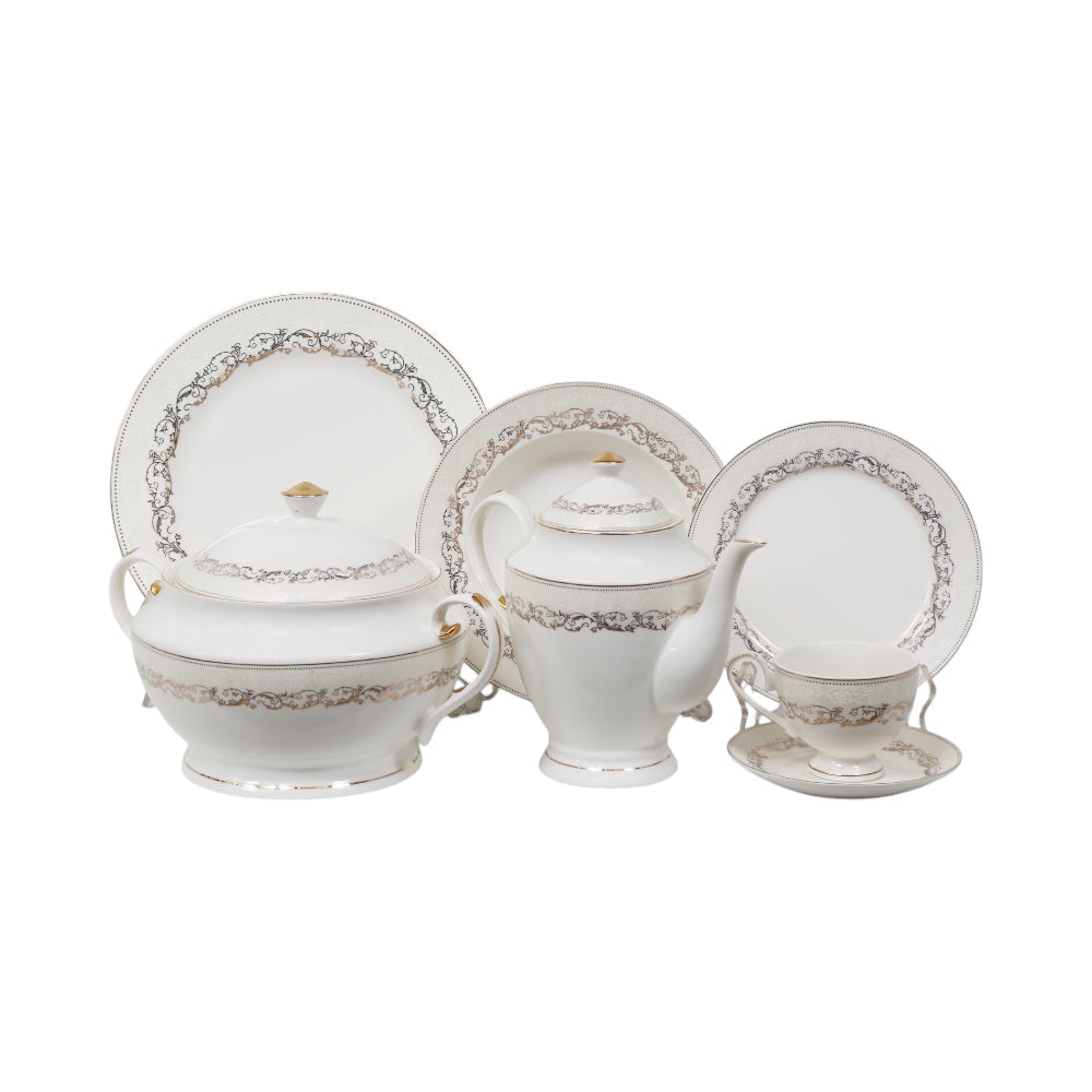 DINNER SET 85PC ROYAL BISTRO IR YS20075 Default Title - MamasJan Crockery