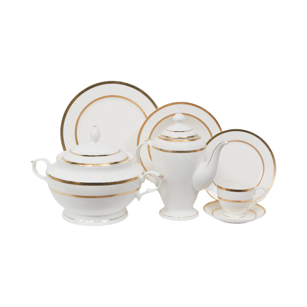 DINNER SET 85PC ROYAL BISTRO YS18010 Default Title - MamasJan Crockery