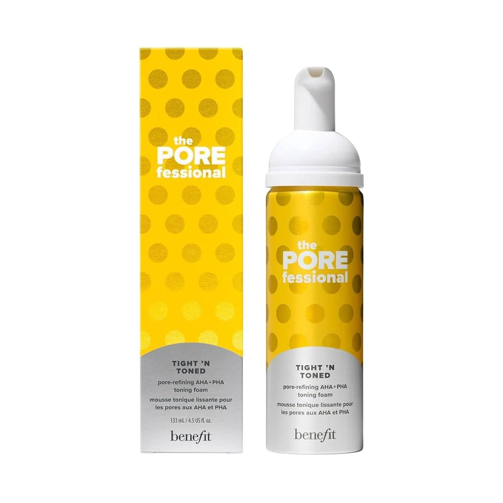 BENEFIT FOAM TIGHT N TONED PORE REFINING AHA PHA TONING FOAM Default Title - MamasJan Makeup