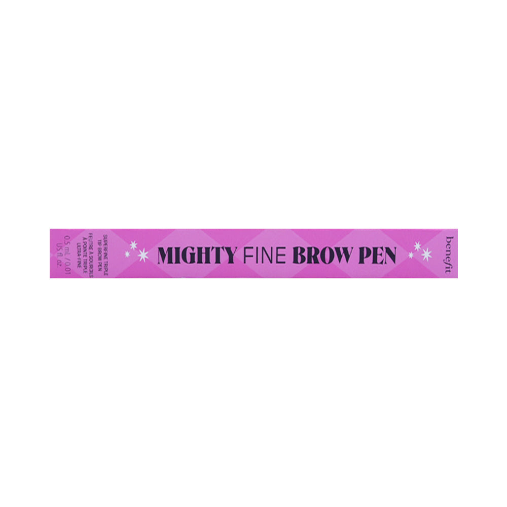 BENEFIT MIGHTY FINY BROW PEN 4 WARM DEEP BROWN 0.5ML Default Title - MamasJan Makeup