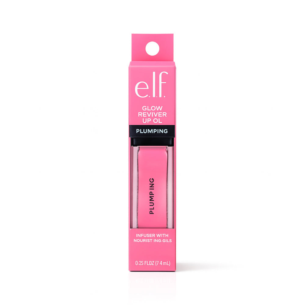 ELF GLOW REVIVER LIP OIL 7.6ML ROSY PINK QUARTZ - MamasJan Makeup