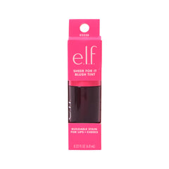 ELF SHEER5 FOR IT BLUSH TINT LEFT ON RED Default Title - MamasJan Makeup