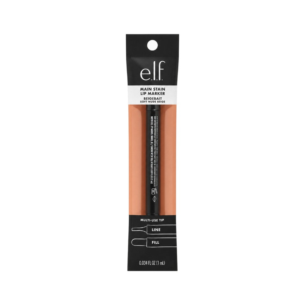 ELF MIAIN STAIN LIP MARKER SOFT NUDE BEIGE 1ML Default Title - MamasJan Makeup