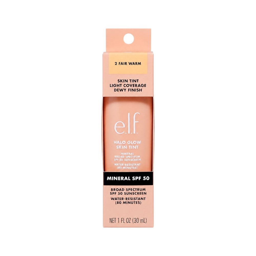 ELF GLOW TINT SPF50 2 FAIR WARM 30ML Default Title - MamasJan Makeup