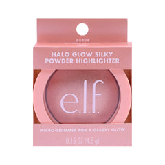 ELF HALO GLOW SILKY POWDER HIGHLIGHTER -BLUSH 4.5 G Default Title - MamasJan Makeup